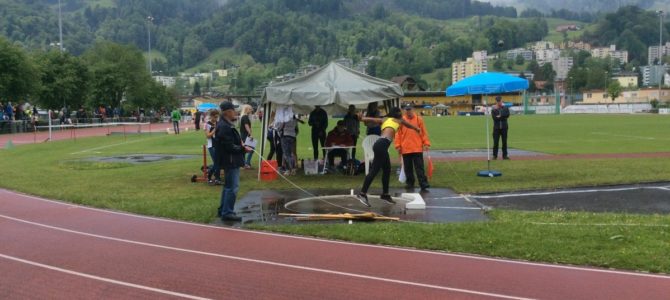 Neun persönliche Bestleistungen am Meeting in Horw